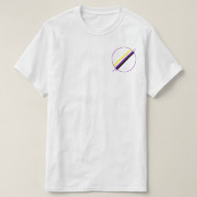 Nonbinary Stolz-Taschen-T-Shirt