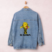 Nonchalant Giraffe: Keine PROBLEM-Einstellung Jeansjacke (Hangar)