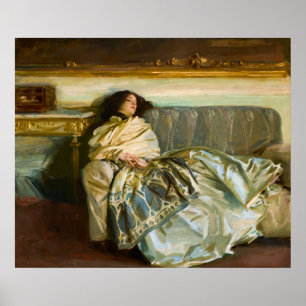 Nonchaloir. Repose, 1911 von John Singer Sargent Poster