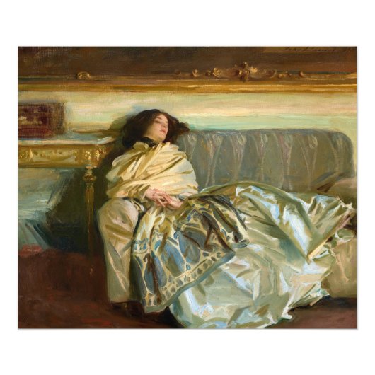 Nonchaloir, Repose by John Singer Sargent Fotodruck (Vorne)