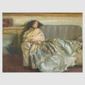 Nonchaloir, Repose by John Singer Sargent Seidenpapier (Vorderseite)