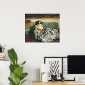 Nonchaloir (Repose) - John Sargent Fine Art Poster (Heimbüro)