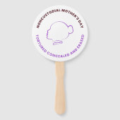 Noncustodial Mothers Biggest Fans Fächer (Vorderseite)