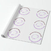 Noncustodial Mother's Day Wrapping Paper Geschenkpapier (Ungerollt)