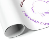 Noncustodial Mother's Day Wrapping Paper Geschenkpapier (Rolleneckpunkt)