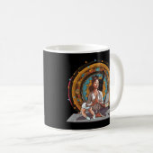 "NONE THE WISER" Multitasking-Mama Kaffeetasse (VorderseiteRechts)