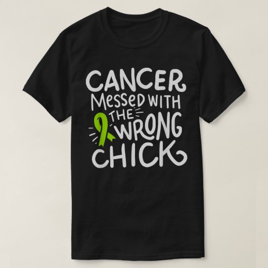 NonHodgkin Lymphom Krebsüberlebung Chemo Geschenk T-Shirt (Design vorne)