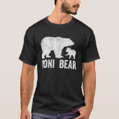 Noni Bear Mütter Day S, Funny Cub Kid Italienische T-Shirt (Vorderseite)