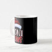 Noni Claus Santa Family Matching Christmas Pajamas Kaffeetasse (Vorderseite Links)