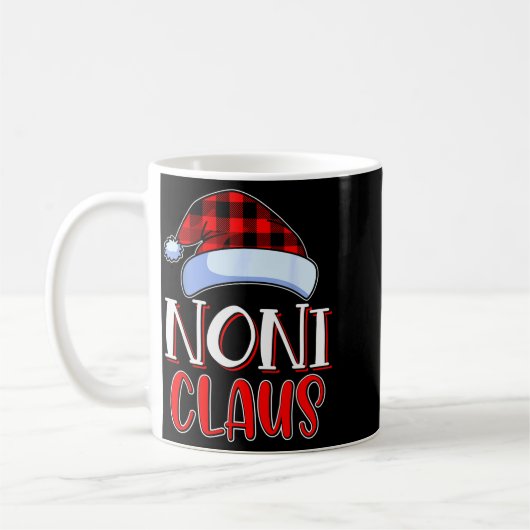 Noni Claus Santa Family Matching Christmas Pajamas Kaffeetasse (Links)