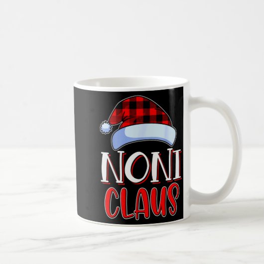 Noni Claus Santa Family Matching Christmas Pajamas Kaffeetasse (Rechts)