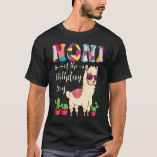 Noni of the Birthday Boy Lama Bday Party Celebrat T-Shirt