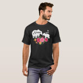 Nonna Blume Niedlich Bären Mommy Grandma Mutter T-Shirt (Vorne ganz)