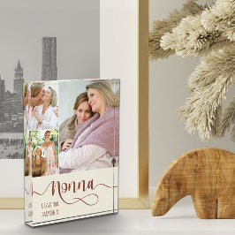 Nonna Calligraphie I Liebe Sie 3 Foto Creme Gewürz