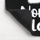 Nonna Claus Christmas Family Matching Santa Hat Pa Mousepad (Ecke)