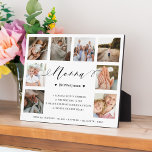 Nonna Definition Script Foto Collage Keepake Fotoplatte<br><div class="desc">Schicke deiner Nonna ein wunderschönes personalisiertes Geschenk, das sie für immer schätzen wird. Die Plakette ist wie eine Wörterbuchdefinition mit "Nonna" entworfen in einem schönen handgeschriebenen schwarzen Skriptstil. Spezieller personalisierter Foto-Collage-Block für Familien-Fotos, um Ihre eigenen Fotos und Erinnerungen anzuzeigen. Unser Design zeichnet sich durch ein einfaches 8-Foto-Collage-Design aus. Personalisieren Sie...</div>