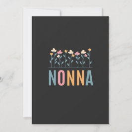 Nonna Floral Feiertagskarte