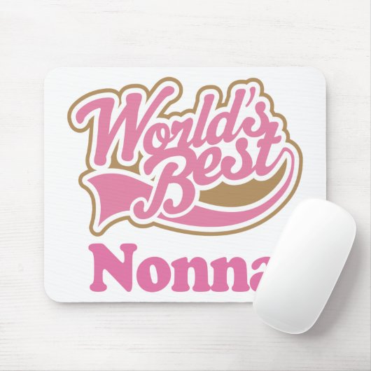 Nonna Geschenk-Rosa Mousepad (Mit Mouse)