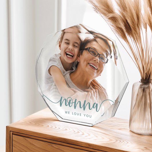 Nonna Grandma Script Overlay Fotoblock