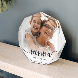 Nonna Grandma Script Overlay Fotoblock