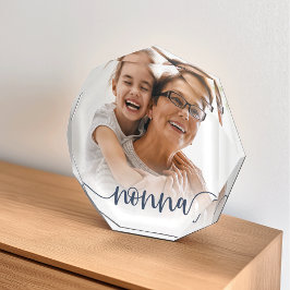 Nonna Grandma Script Overlay Fotoblock