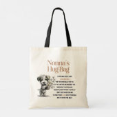 Nonna-Hug-Tasche (Einzel) Tragetasche (Rückseite)