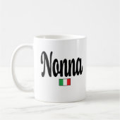 Nonna Italienische Flagge Tasse (Links)