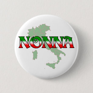 Nonna (italienische Großmutter) Button
