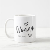 Nonna Jahr gegründete Oma Kaffeetasse (Links)