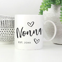 Nonna Jahr gegründete Oma Kaffeetasse