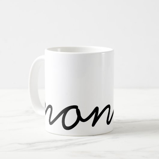 Nonna-Kaffee-Tasse Kaffeetasse (Vorderseite Links)