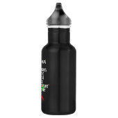 Nonna kommt mit ihrem Holzlöffel zurück Edelstahlflasche (Rechts)