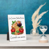 Nonna-Küchenplakette Fotoplatte (Seite)