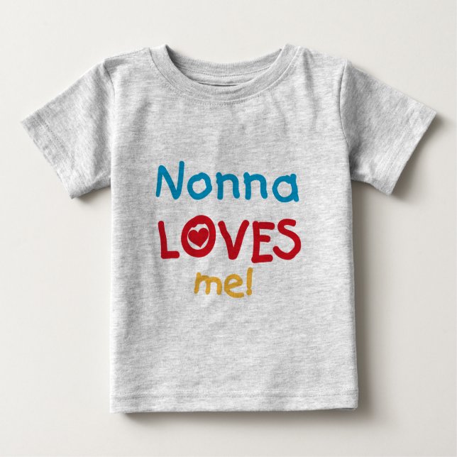 Nonna Lieben ich T - Shirts und Geschenke (Vorderseite)