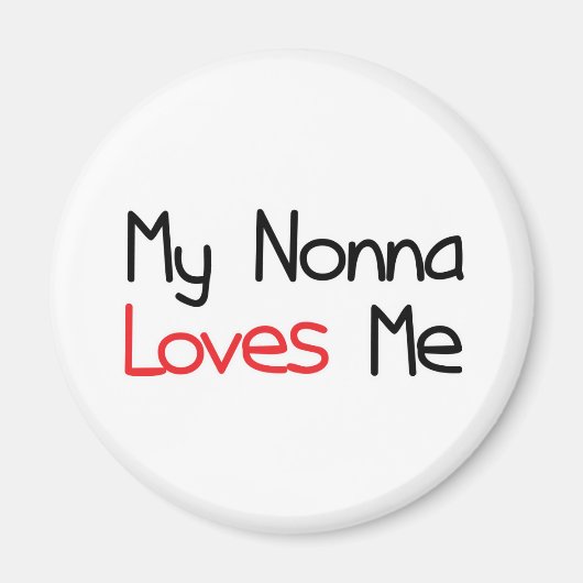 Nonna Lieben Magnet (Vorne)