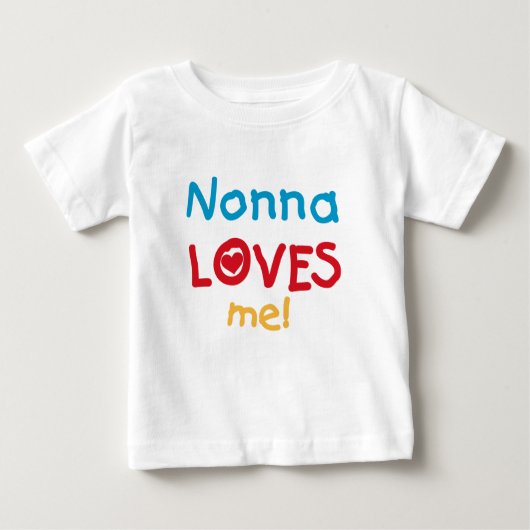 Nonna Lieben T - Shirt und Geschenke (Vorderseite)