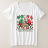 Nonna mag eine normale Großmutter nur Cooler Große Größe T-Shirt (Design vorne)