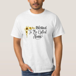 Nonna Mama Day Sonnenblume T-Shirt