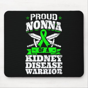 Nonna mit einer Nierenerkrankung Kriegererkennungs Mousepad