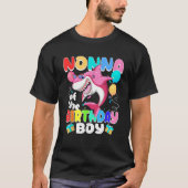 Nonna of the Birthday Boy Family Matching Party Sh T-Shirt (Vorderseite)