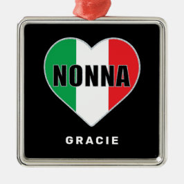 Nonna Personalisiert Ornament Aus Metall