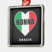 Nonna Personalisiert Ornament Aus Metall (Links)