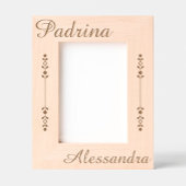 Nonna Personalized Geätzte Rahmen