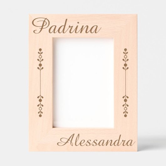 Nonna Personalized Geätzte Rahmen
