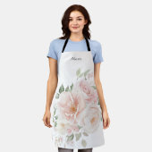 Nonna Pink Floral Schürze (Getragen)