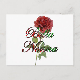 Nonna (schöne italienische Großmutter) Postkarte