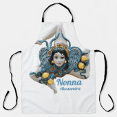 Nonna Schürze Trinacria Sizilian Drei Legende (Vorderseite)