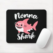 Nonna Shark Mother's Day Grandma Funny Mousepad (Mit Mouse)