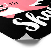 Nonna Shark Mother's Day Grandma Funny  Poster (Ecke)