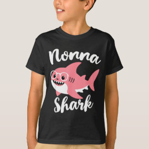 Nonna Shark Muttertag Oma Lustig T-Shirt